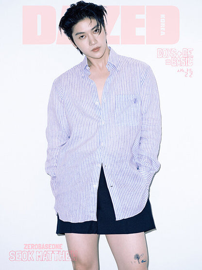 ZerobaseOne Cover for Dazed Korea Magazine July 2025 Issue