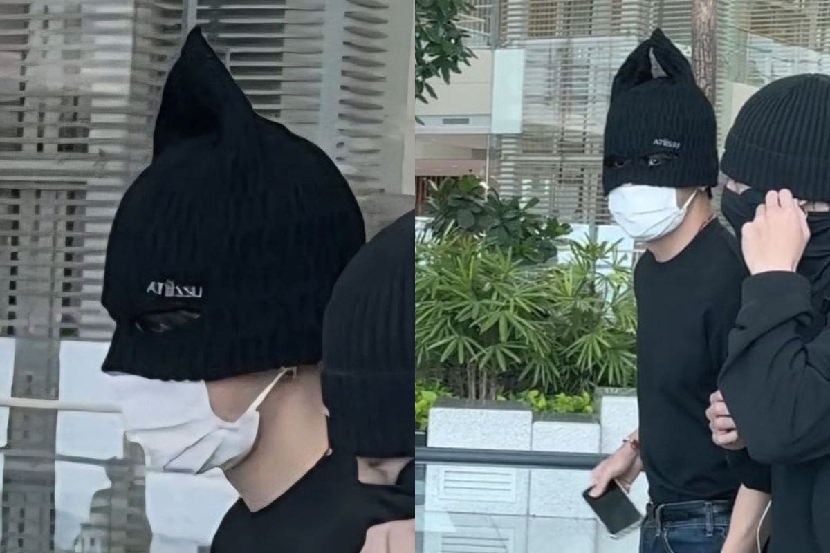 [ BTS V Worn] Atiissu Doberman Beanie