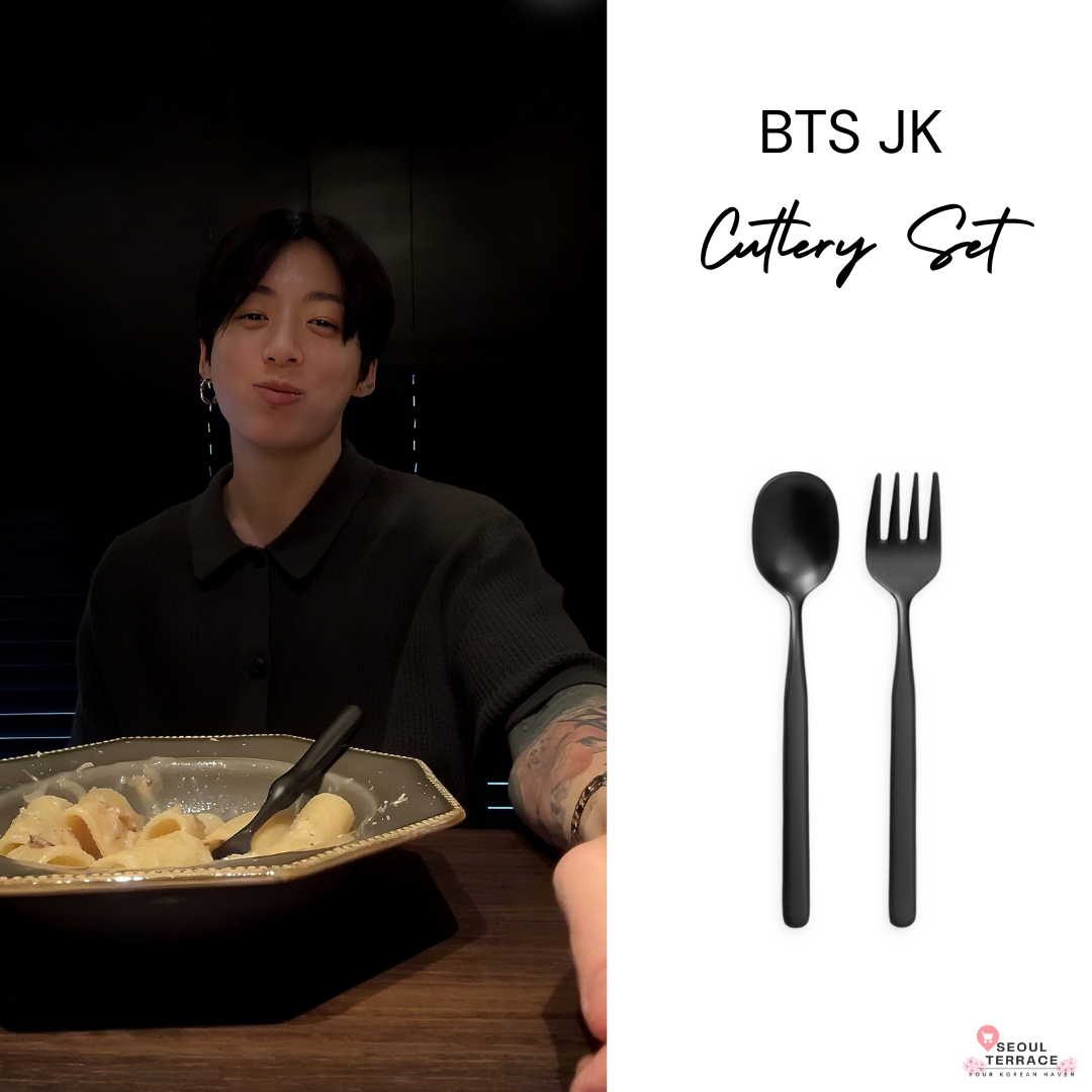 BTS Jungkook Cutlery Set