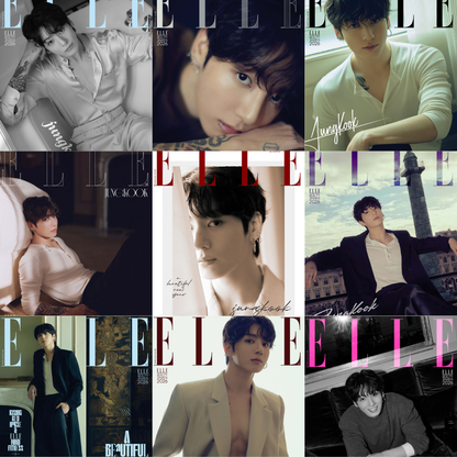 BTS Jungkook [JK]  - Elle January 2026 Magazine [9 Types]