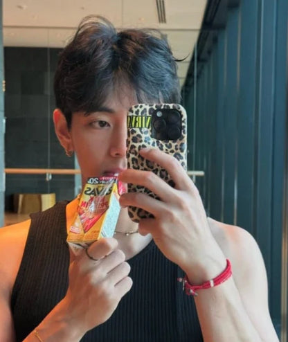 (USED BY V of BTS) Urban Sophistication The Puffer Phone Case - Leopard