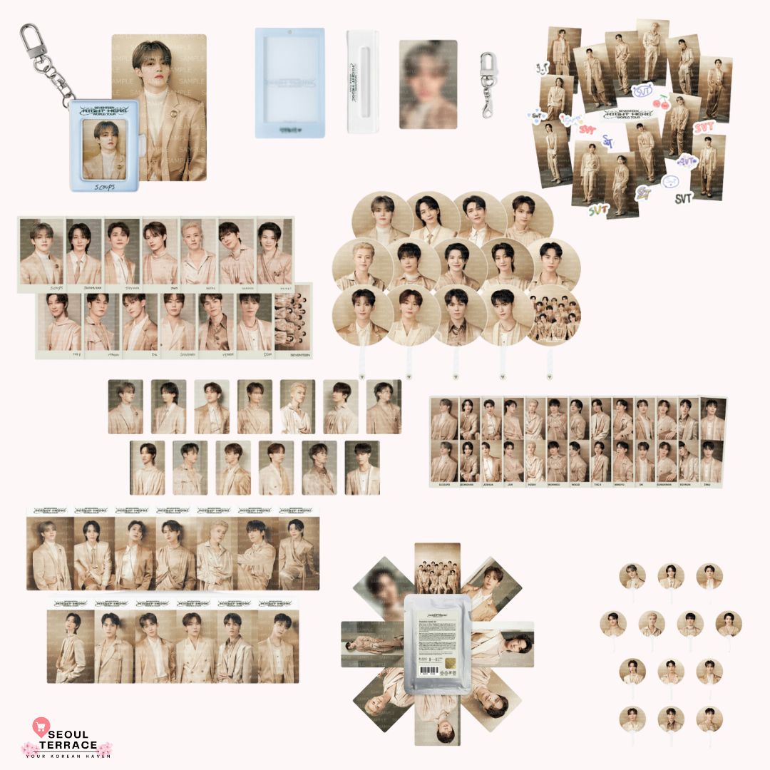 SEVENTEEN 'RIGHT HERE' World Tour Official Merch