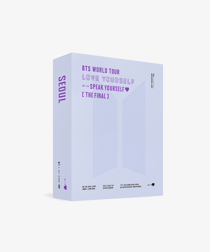 BTS [2025 FESTA] BTS WORLD TOUR ‘LOVE YOURSELF : SPEAK YOURSELF’ [THE FINAL] DVD