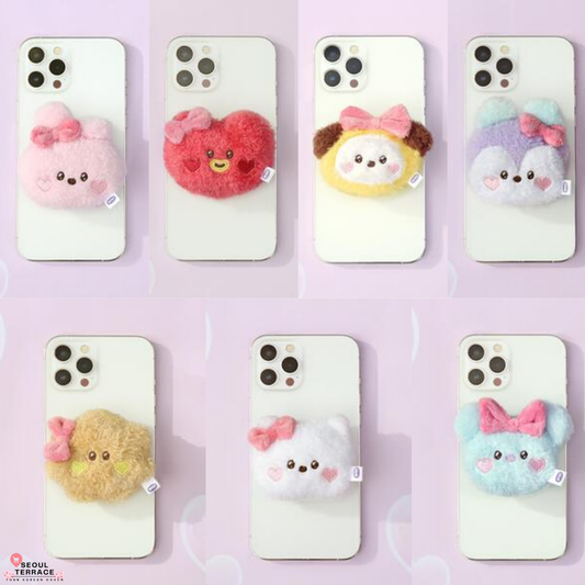 BTS BT21 Monopoly Minini Plush Lovely Smart Tok - Phone Holder