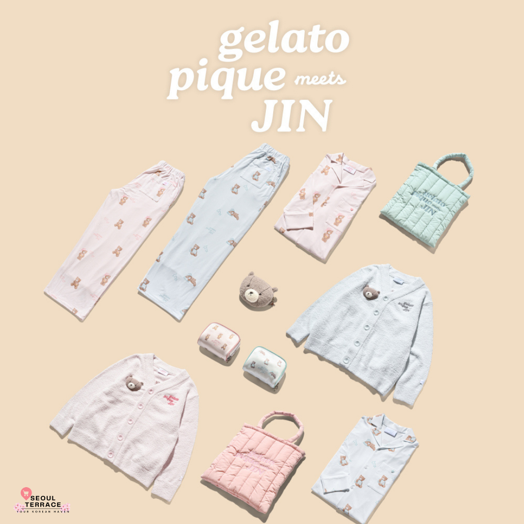 BTS - Gelato Pique meets Jin Official Merch MD – SEOUL TERRACE BTS - Gelato Pique meets Jin Official Merch MD – SEOUL TERRACE