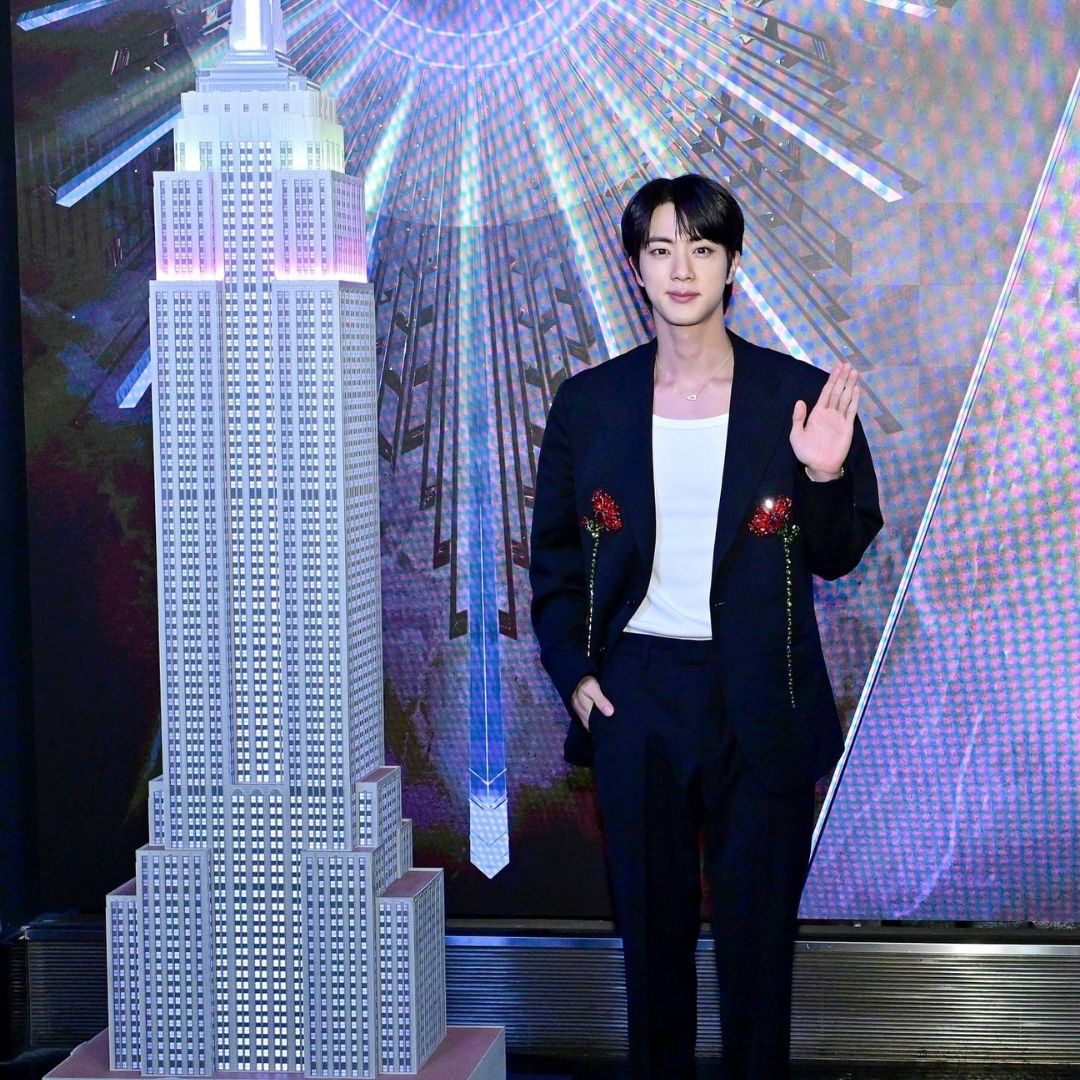 BTS JIN IN NYC