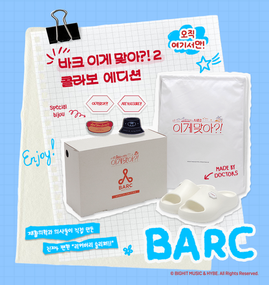 BTS Jimin and Jung Kook's 'Are You Sure?! Season 2' X BARC Slides Collab Slippers