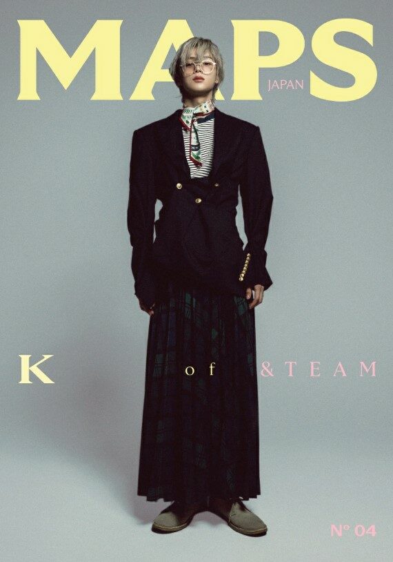 MAPS JAPAN MAGAZINE No.4 SPRING ISSUE MARCH 2025 COVER &TEAM 'K'