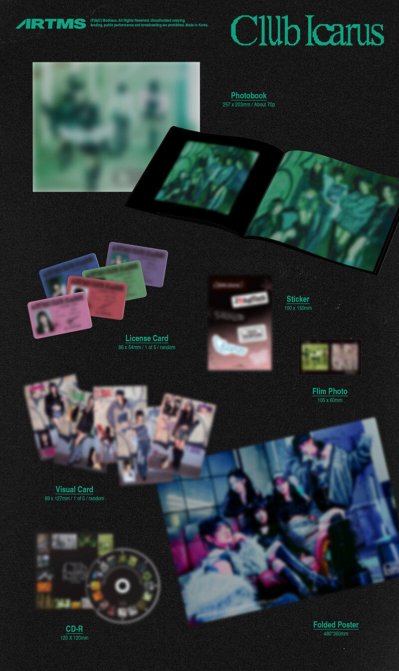 ARTMS – 1st Mini Album Club Icarus