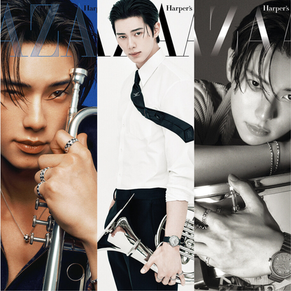 Bazaar Korea December 2025 – Lee Chae-min & Shin Min-a Random Cover