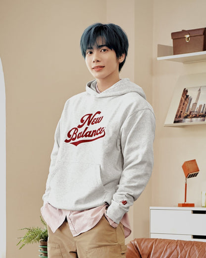 [TXT Pick]New Balance Uni Legacy Lettering Hoodie