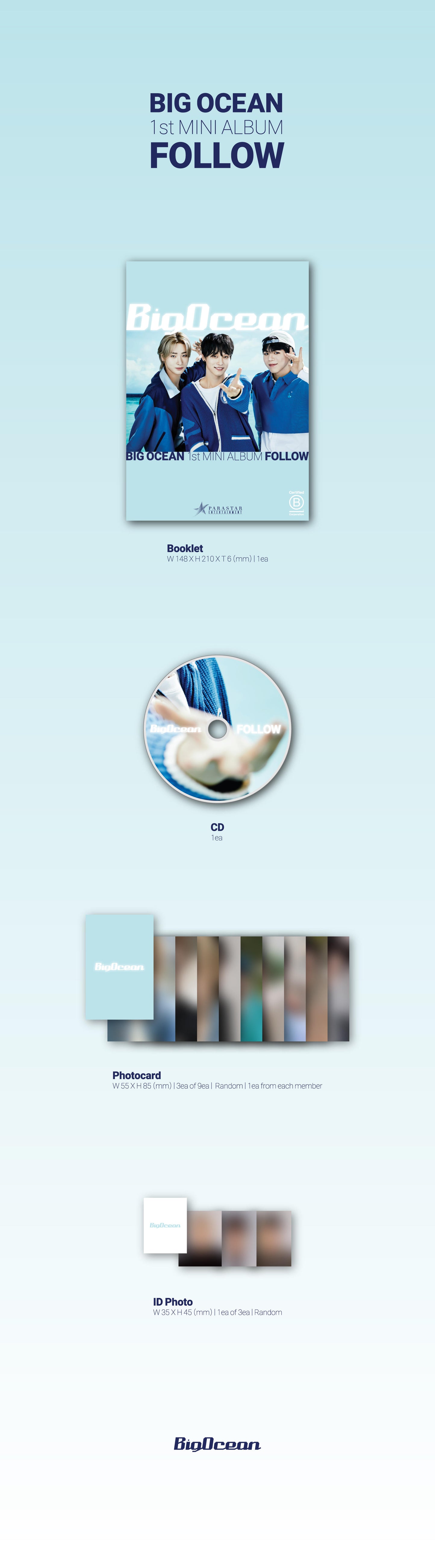 Big Ocean - 1st Mini Album Follow