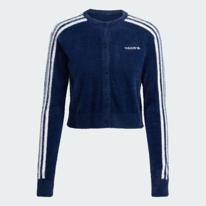 [Babymonster Pick] 26FW Adidas Fluffy Knitted Cardigan