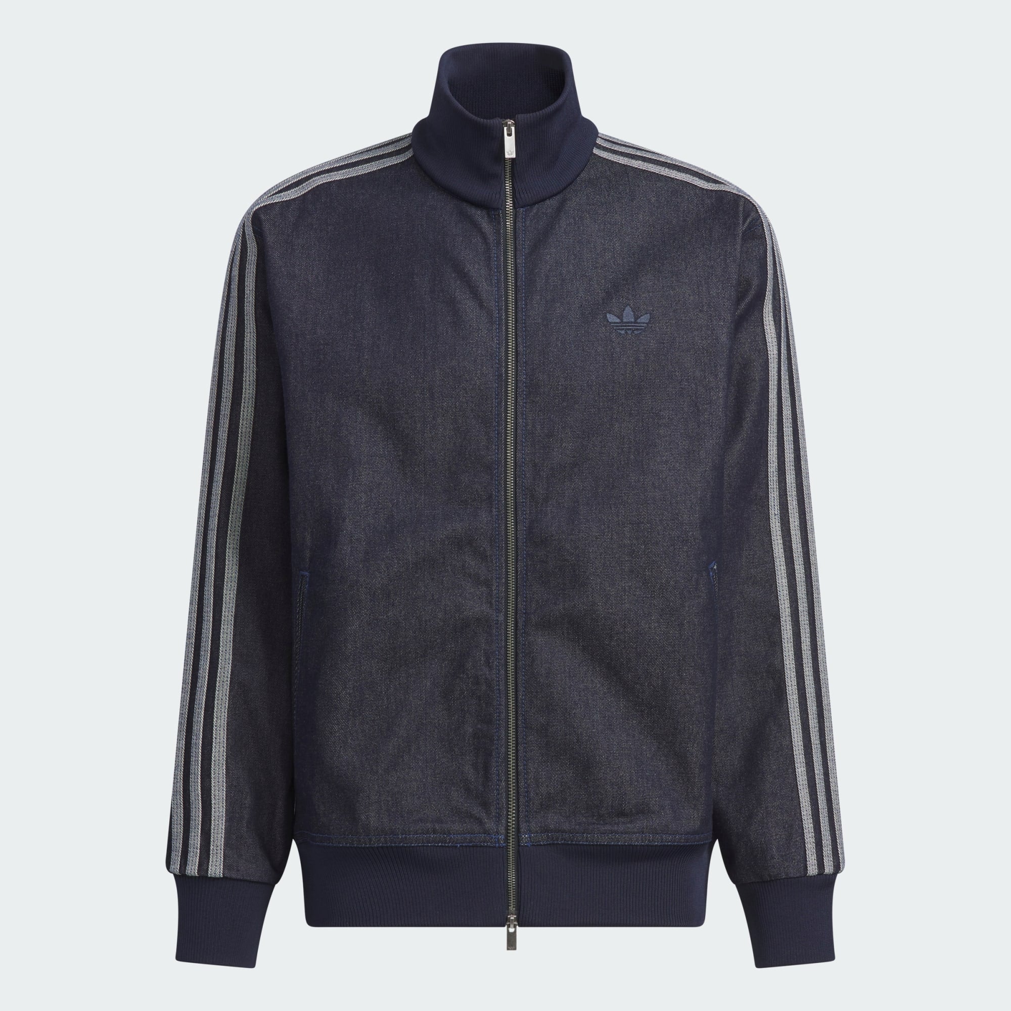 Adidas Denim Firebird Track Top (Worn by Stray Kids Felix and