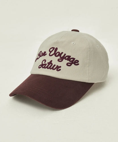 [Park Gyu-young Pick]  Bon Voyage Contrast 5 Panel Ball Cap