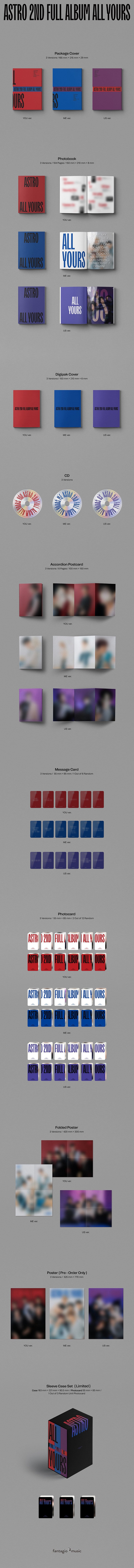 Astro - 2nd Full Album 'All Yours'
