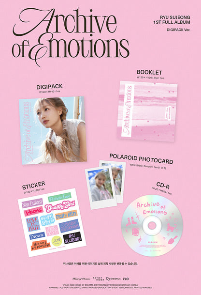 Ryu Su-jeong - Archive of Emotions 1st Album