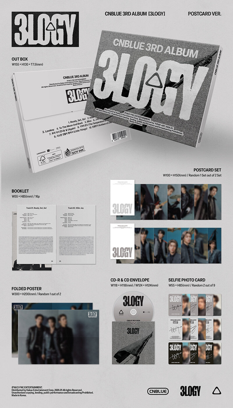 CNBLUE - 3LOGY / 3RD ALBUM