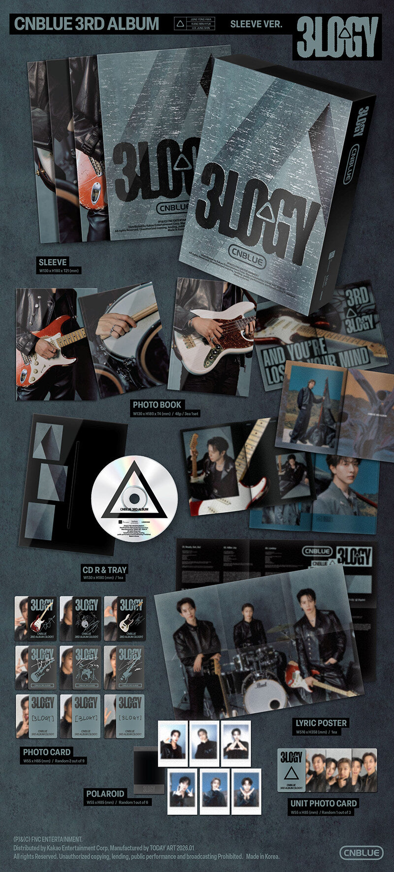 CNBLUE - 3LOGY / 3RD ALBUM