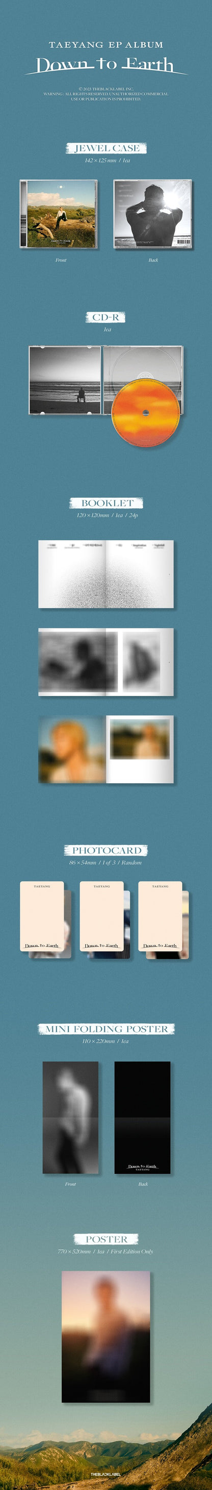 BIGBANG - 'Down to Earth' EP Album
