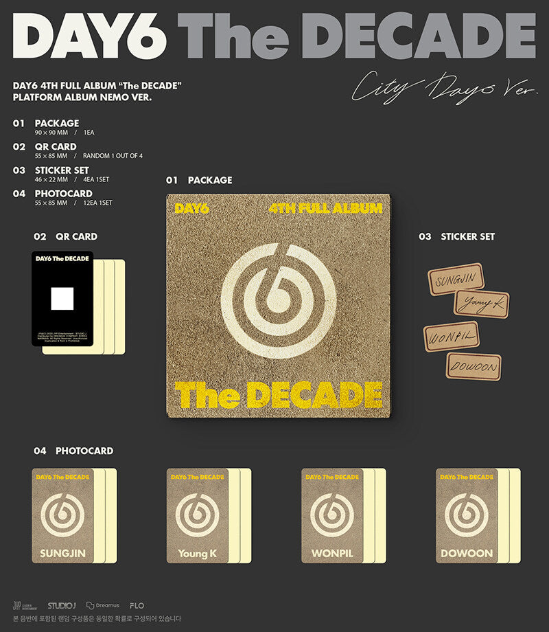 DAY6 - 4th Full Album The DECADE