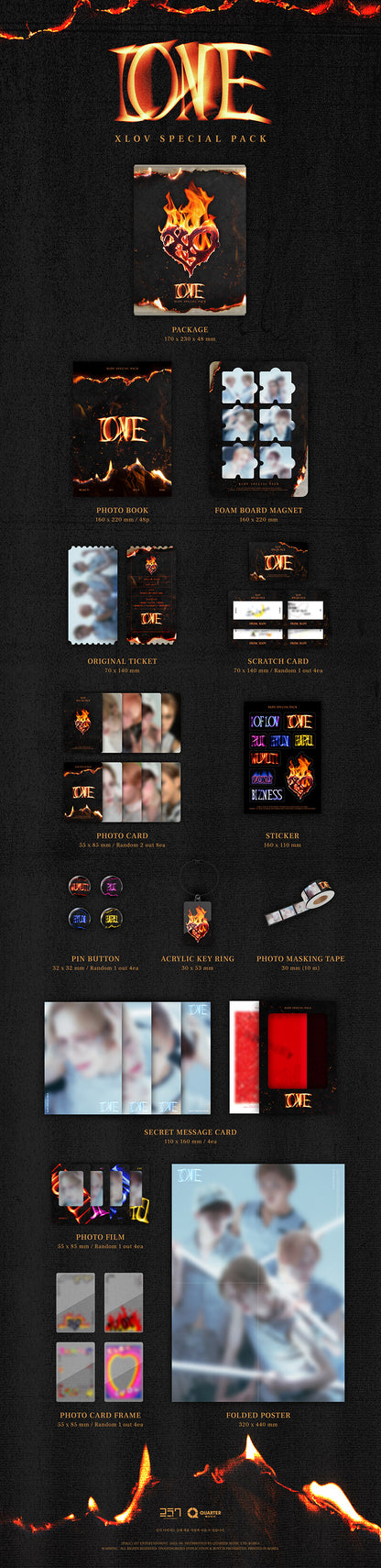 XLOV - 'I ONE'  2nd Single Album