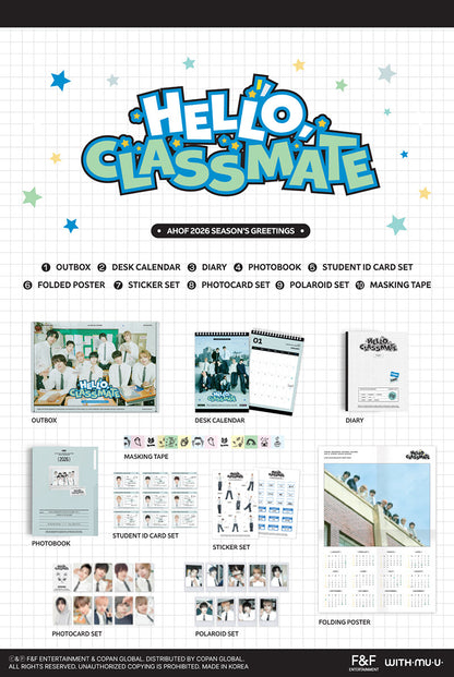 AHOF - 2026 SEASON'S GREETINGS [HELLO CLASSMATE]