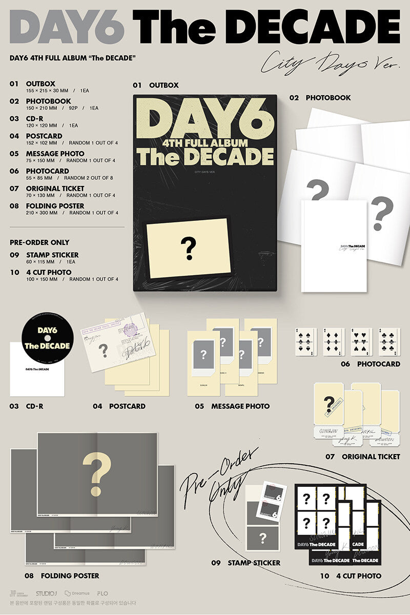 DAY6 - 4th Full Album The DECADE
