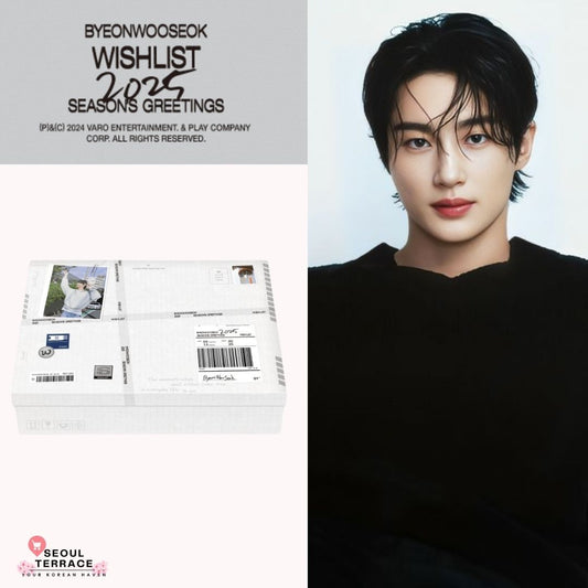 BYEON WOO SEOK WISHLIST 2025 SEASON'S GREETINGS