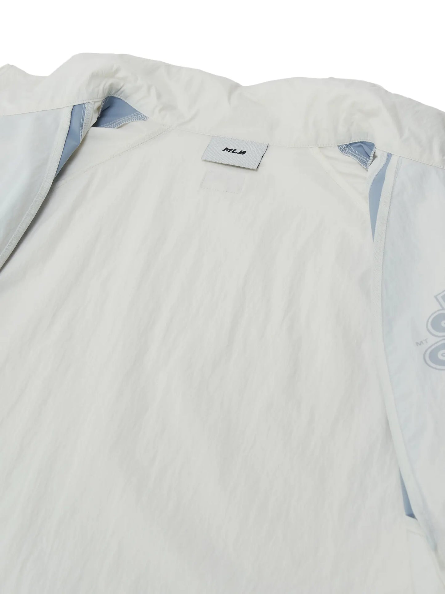 [Ahof Steven Worn] MLB Sportive Cursive Logo Blocking Windbreaker