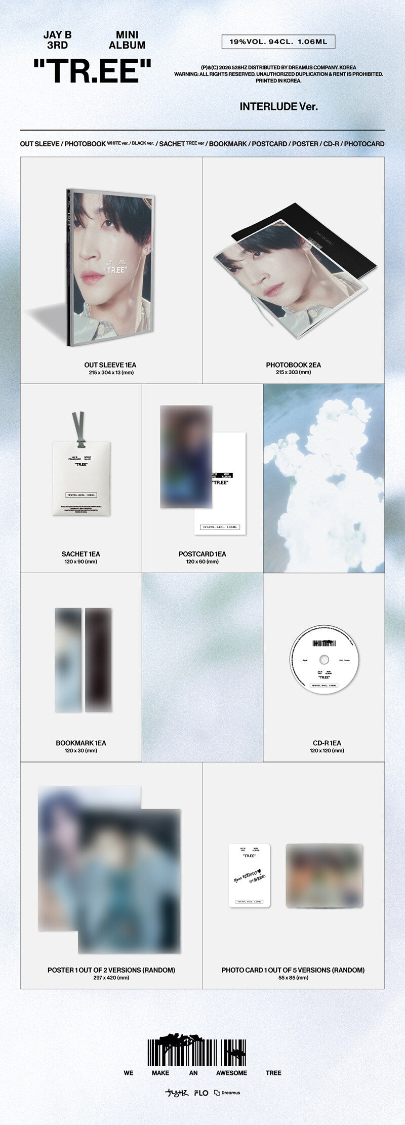 [GOT7] JAYB - 3RD MINI ALBUM 'TR.EE'