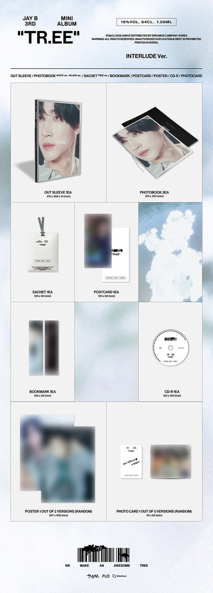 [GOT7] JAYB - 3RD MINI ALBUM 'TR.EE'