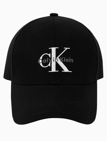 [BTS Jungkook Worn] Calvin Klein Jeans Unisex Monogram Embroidered Ball Cap
