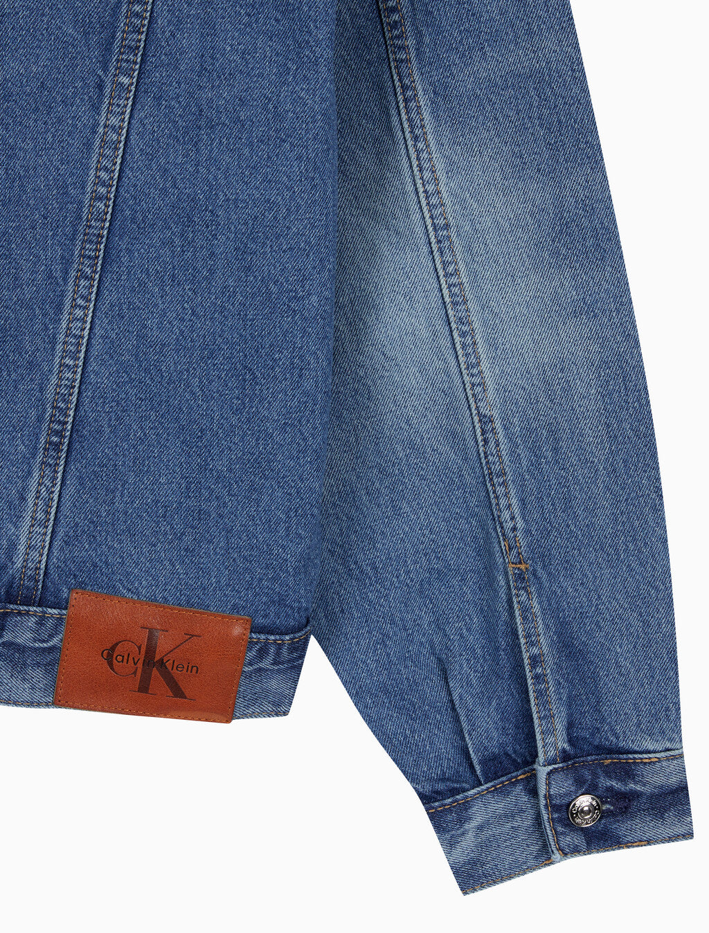 [BTS Jungkook Pick] 25FW Calvin Klein Men's 90s Indigo Citrine Trucker