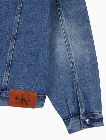 [BTS Jungkook Pick] 25FW Calvin Klein Men's 90s Indigo Citrine Trucker