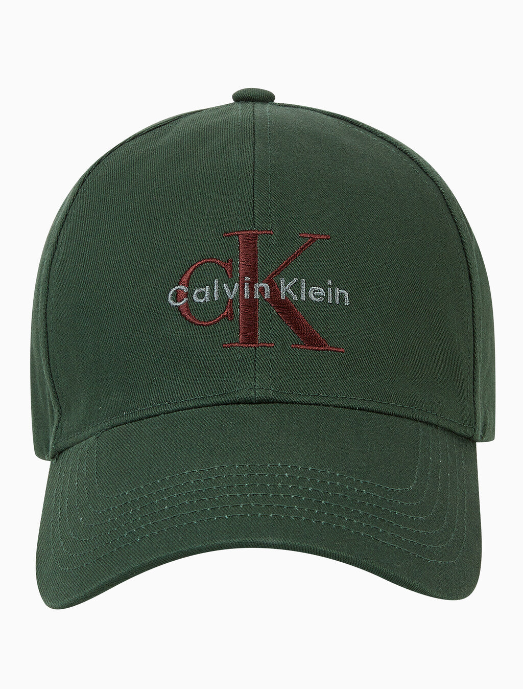 [BTS Jungkook Worn] Calvin Klein Jeans Unisex Monogram Embroidered Ball Cap