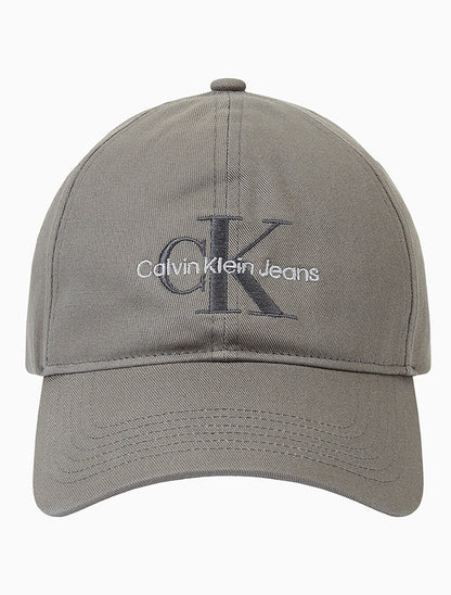 [BTS Jungkook Worn] Calvin Klein Jeans Unisex Monogram Embroidered Ball Cap
