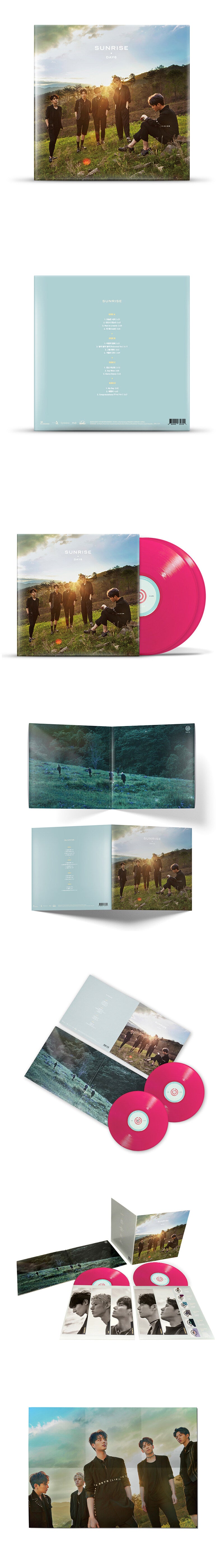 DAY6 - 1st Studio Album SUNRISE (LP) VINYL (Random Version)