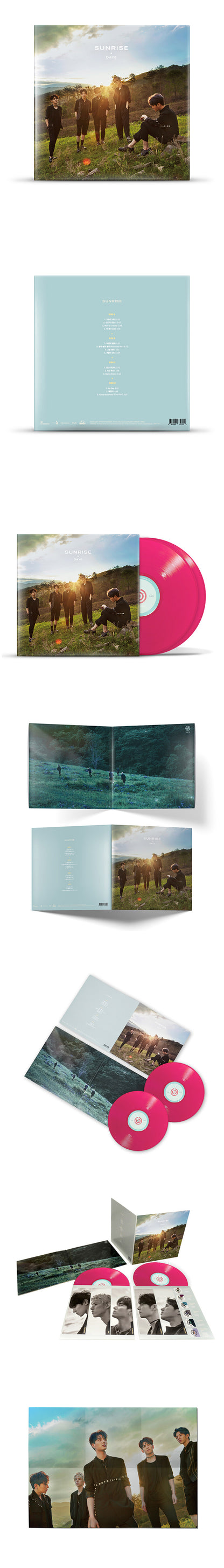 DAY6 - 1st Studio Album SUNRISE (LP) VINYL (Random Version)