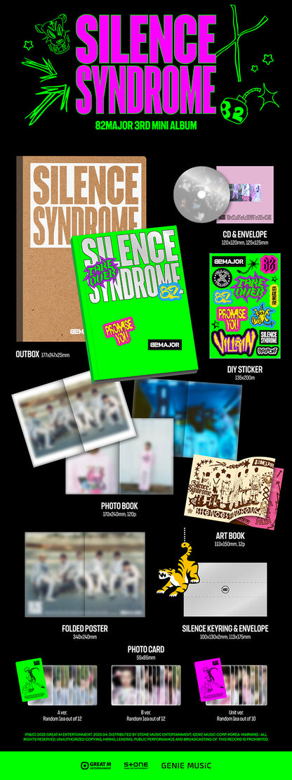 82MAJOR - Silence Syndrome - 3rd Mini Album