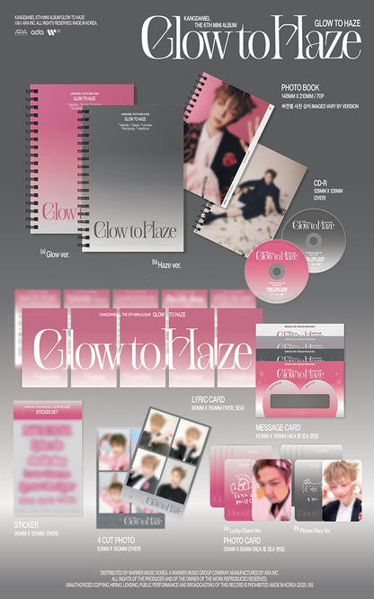 Kang Daniel - Mini 6th Album Glow to Haze
