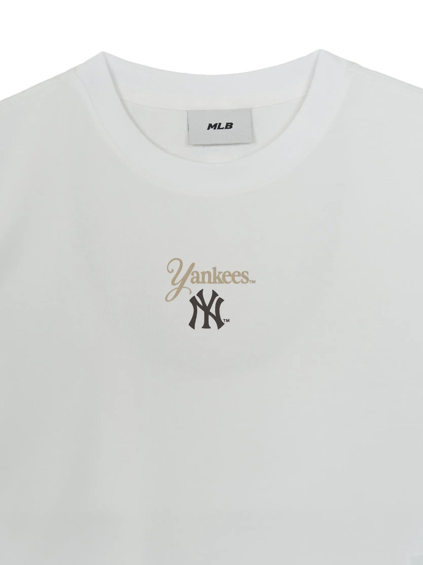 [Aespa Karina Worn] 26 Summer MLB Women's Sheriff Logo Point Comfortable Crop Short Sleeve T-Shirt