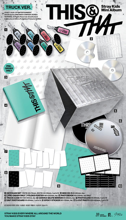 STRAY KIDS - [This & That] 10th Mini Album (with Special Gift)