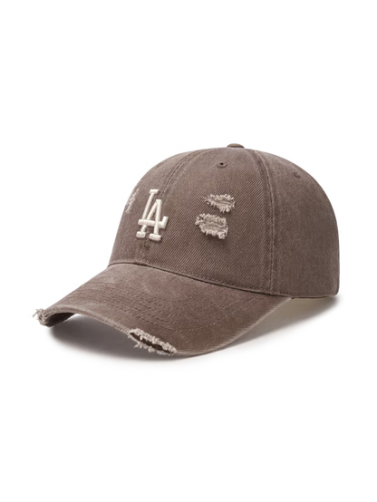 [Aespa Karina Pick] 26SS MLB Damage Washed Unstructured Ball Cap New York Yankees