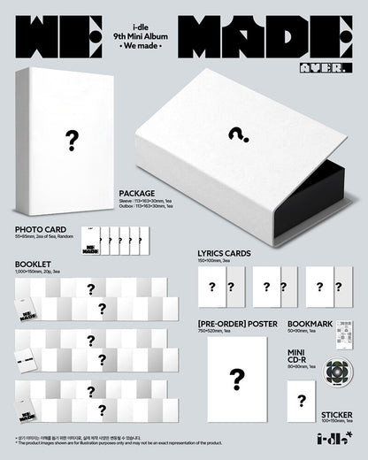 I-dle - We made / 9th Mini Album