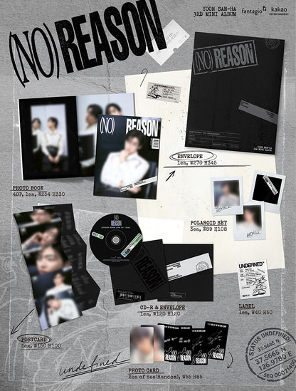 ASTRO Yoon San-Ha 3rd Mini Album - NO REASON