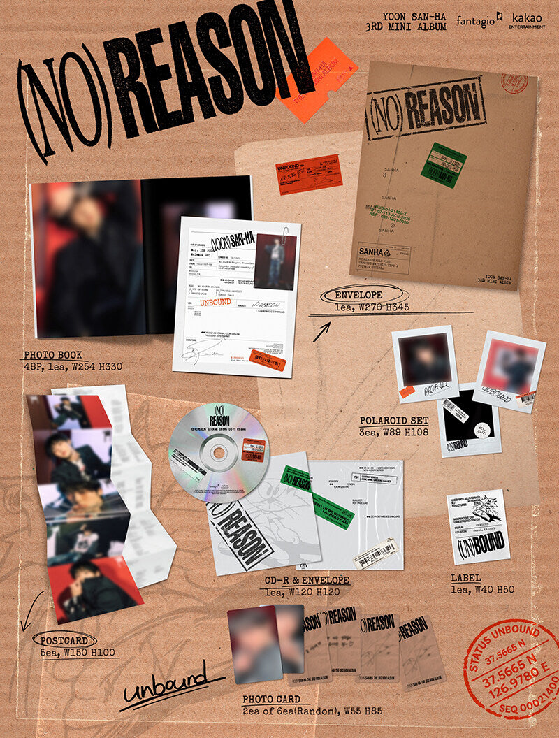 ASTRO Yoon San-Ha 3rd Mini Album - NO REASON