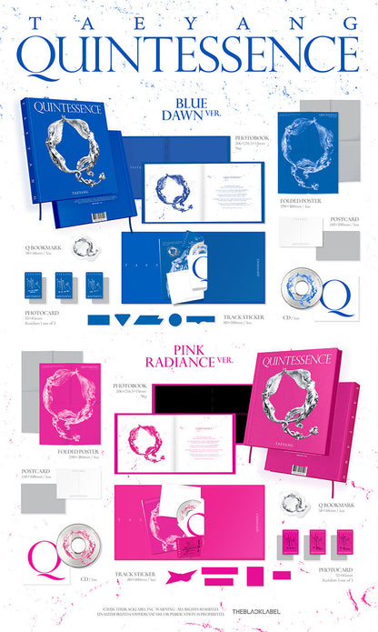 [BIGBANG] TAEYANG - 4th Studio Album QUINTESSENCE