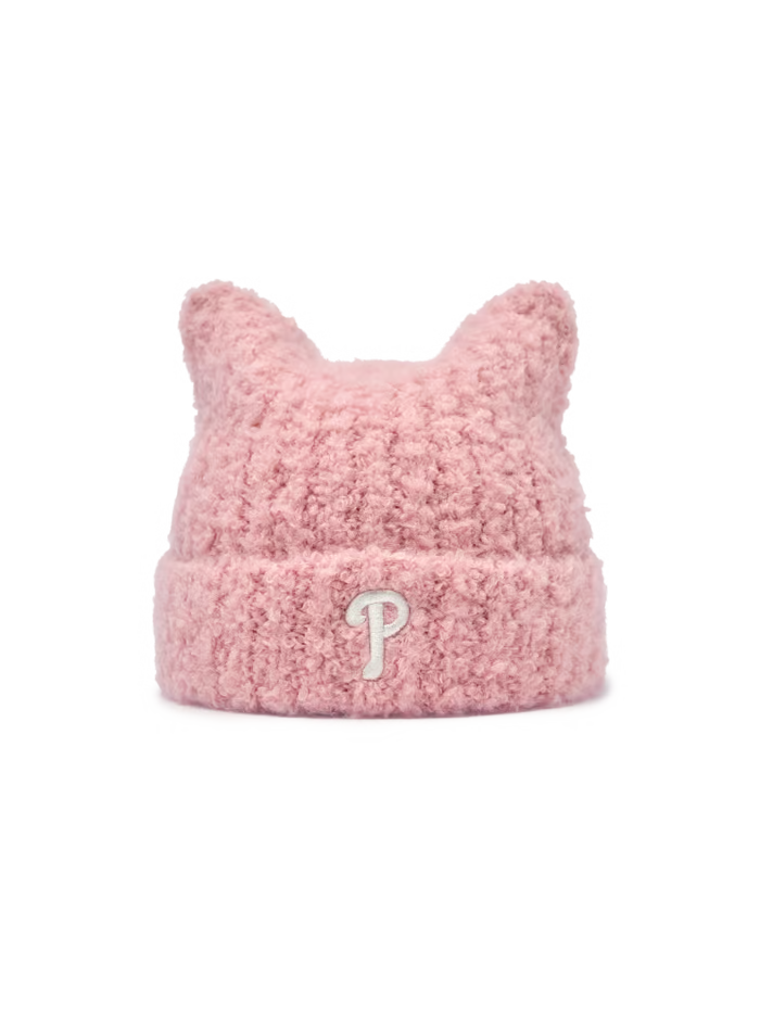 [RESCENE X MLB] 26FW  Plush Meow Beanie