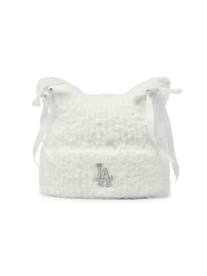 MLB 26FW Ribbon Meow Beanie